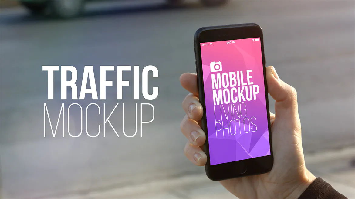 Mobile Mockup Living Photos