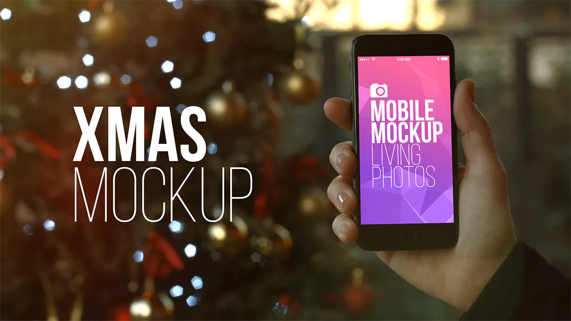 Mobile Mockup Living Photos