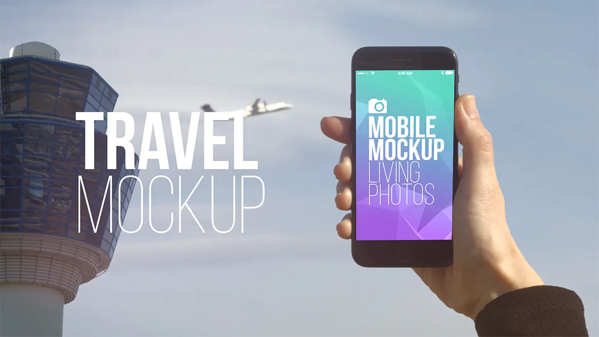 Mobile Mockup Living Photos