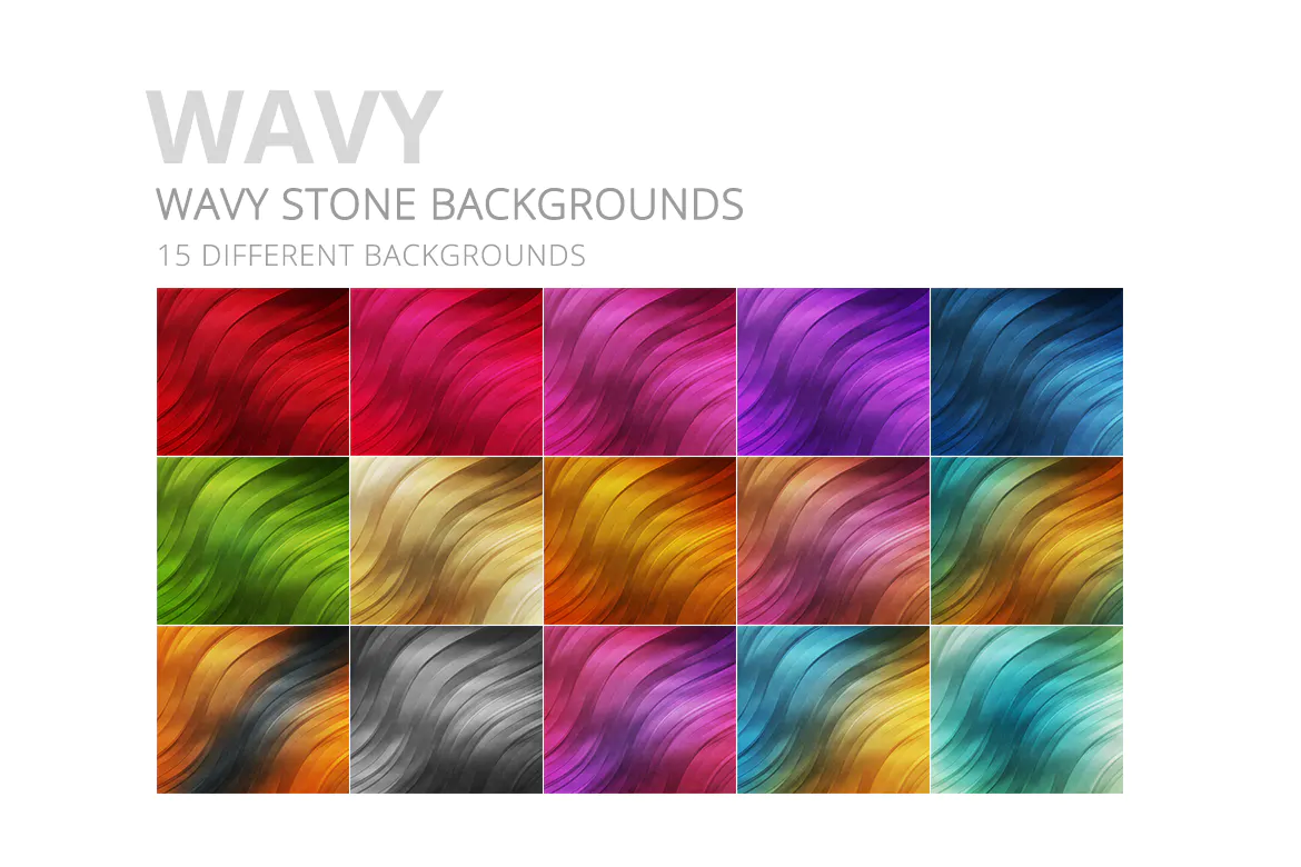 Wavy Stone Backgrounds