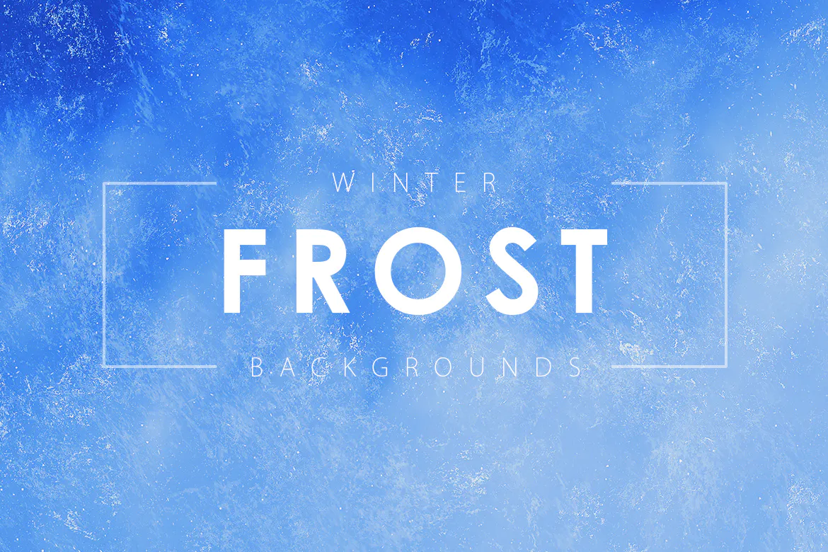 Winter Frost Backgrounds插图