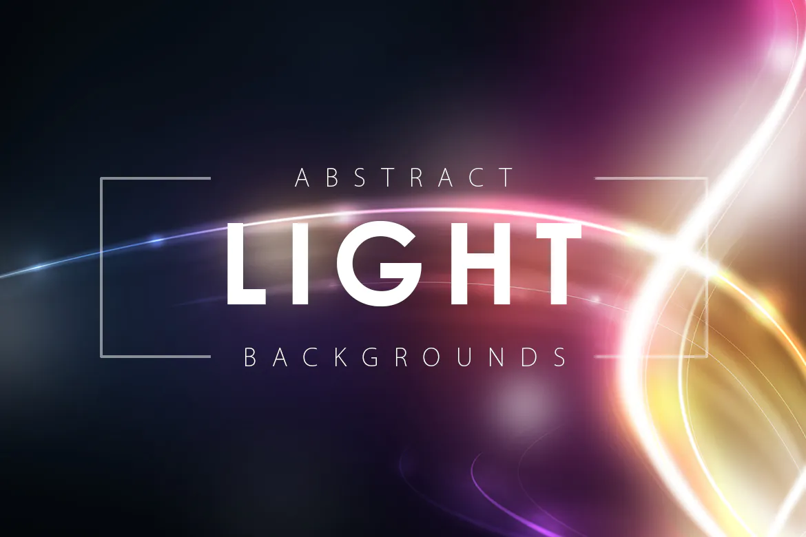 Abstract Dancing Light Backgrounds插图