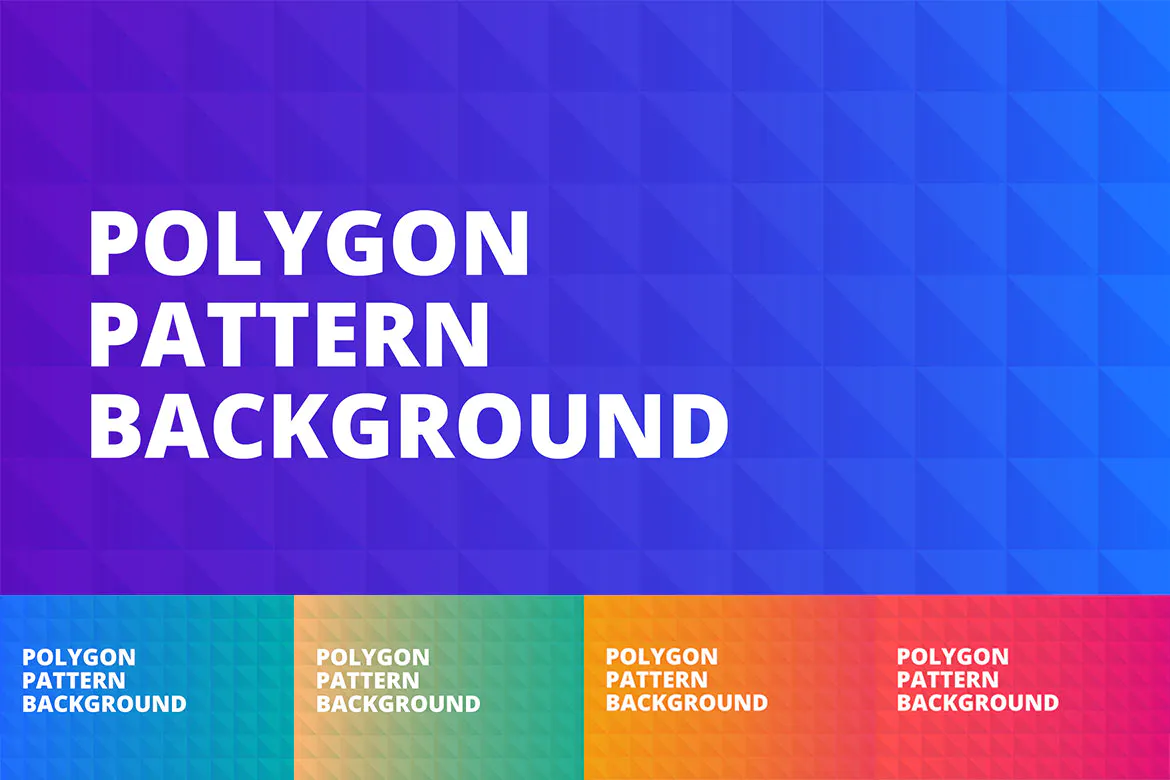 Polygon Pattern Background插图1