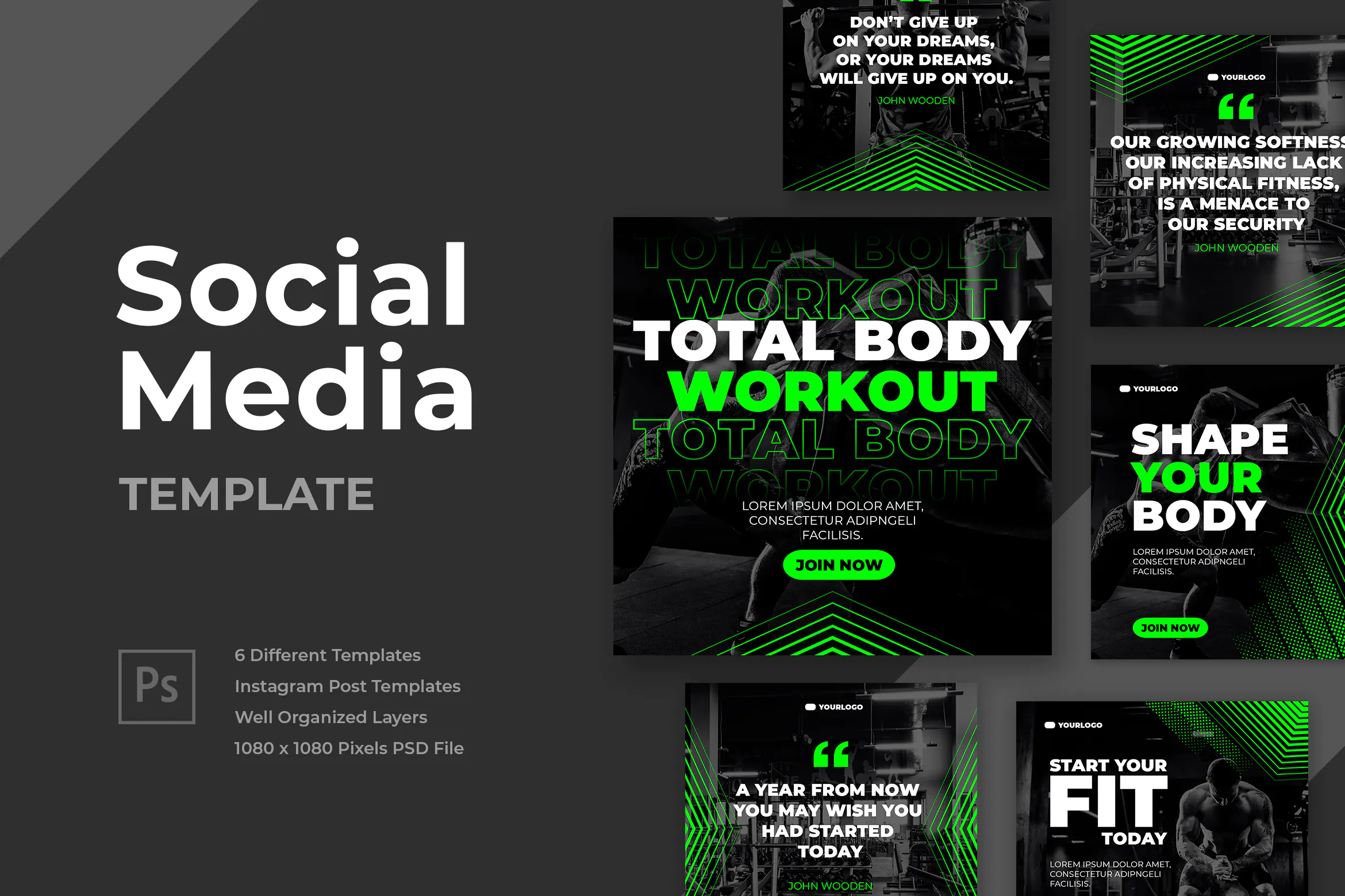 Fitness Studio Instagram Template