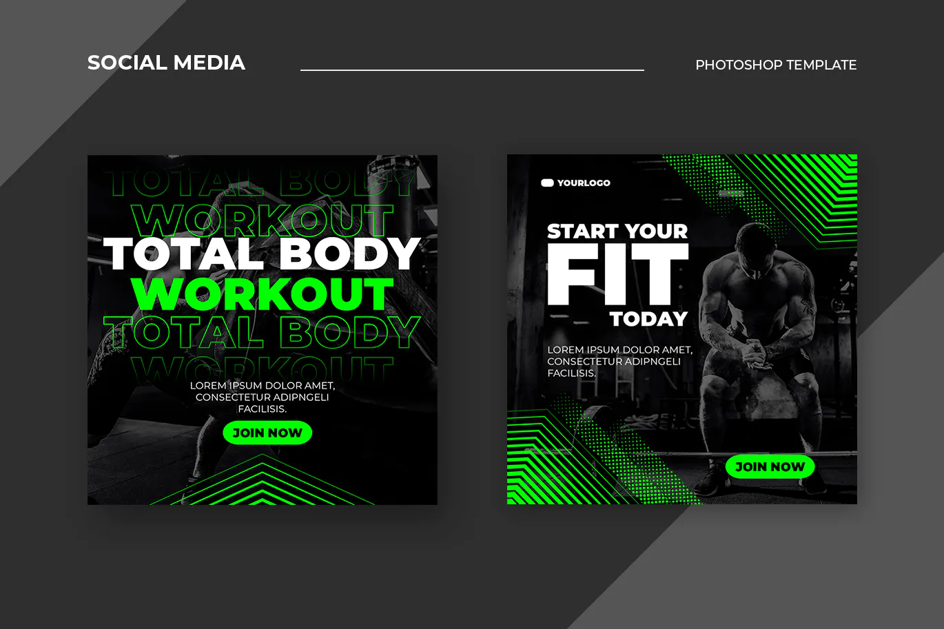 Fitness Studio Instagram Template